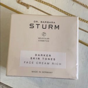 Dr barbara Sturm darker skin tone face cream rich